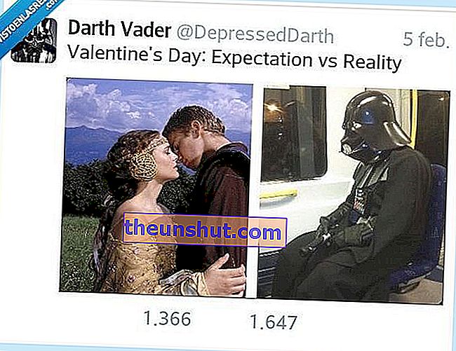 meme di san valentino di star wars