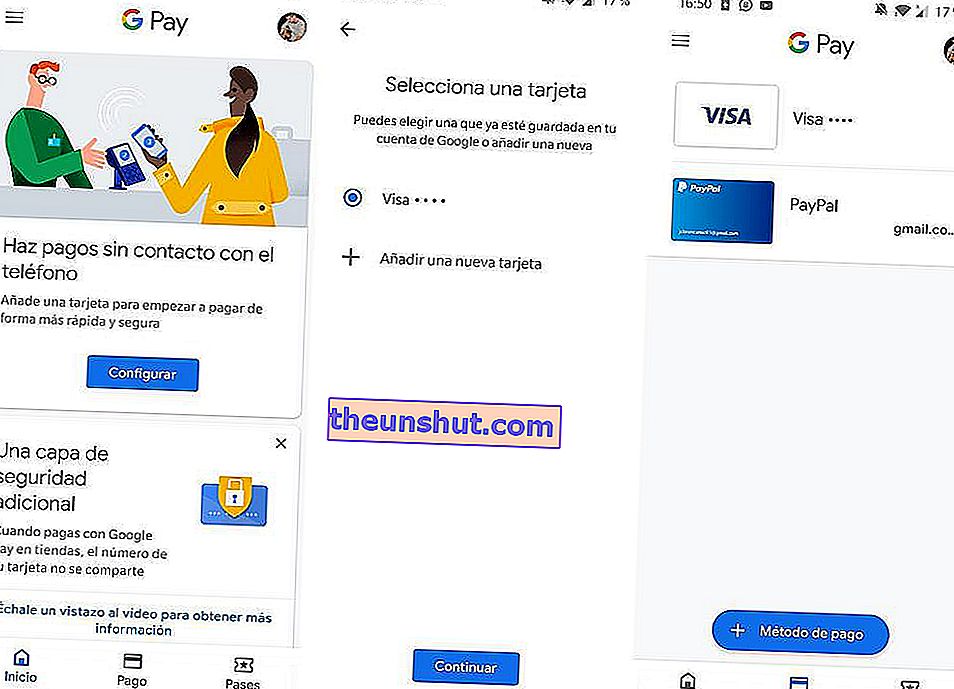 carte bancarie compatibili con google pay