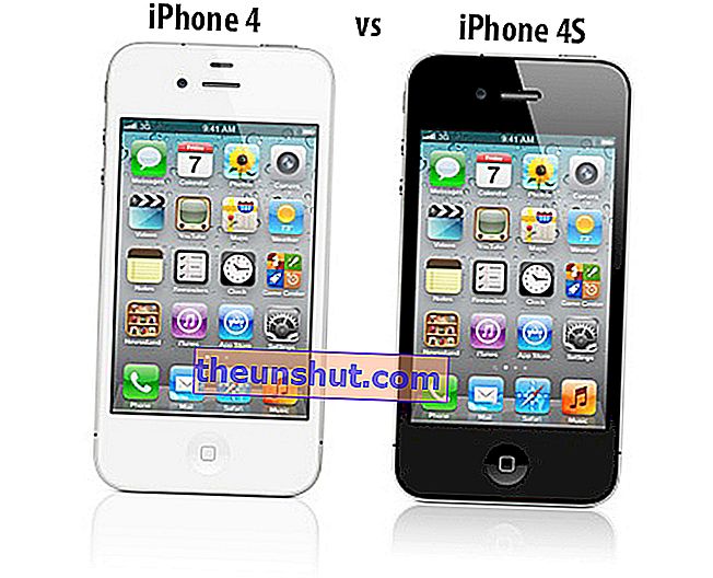 Porovnanie iPhone 4 vs iPhone 4S 1
