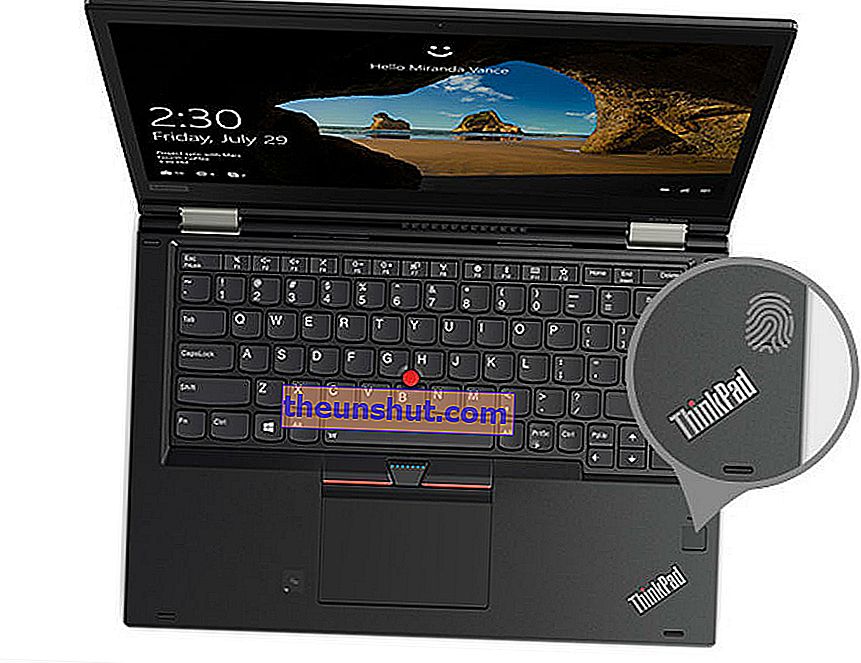 Connessioni Lenovo ThinkPad X380 Yoga