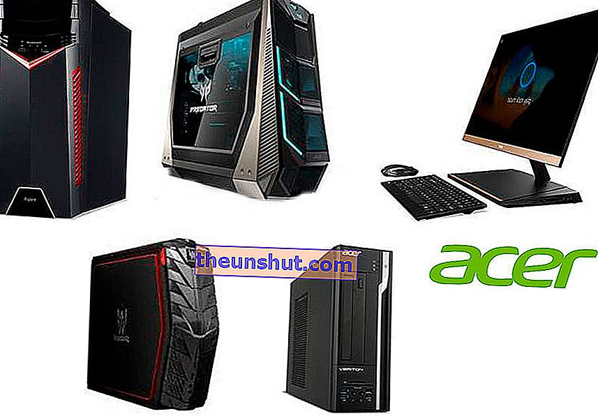 5 stolových počítačov Acer pre rôzne potreby
