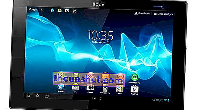 tablet Sony xperia z objavený