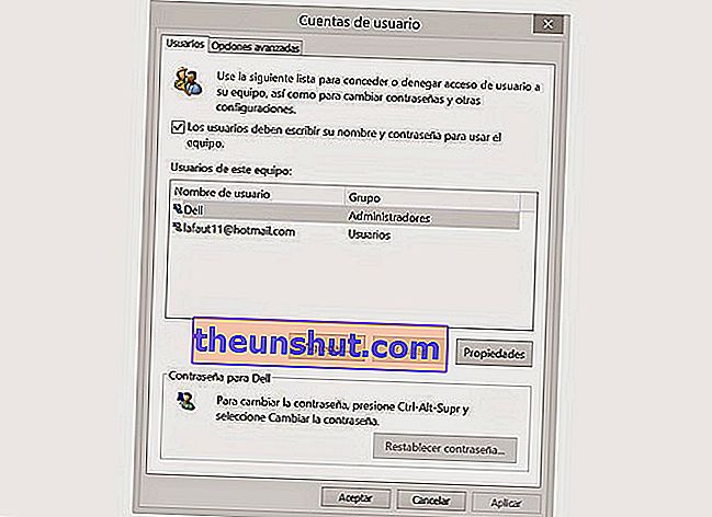 Odstráňte svoje heslo v systéme Windows 8
