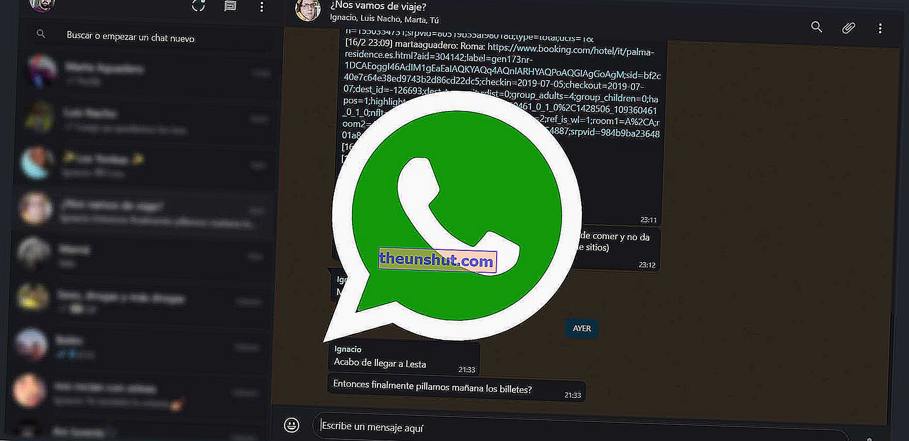 WhatsApp webové tipy a triky