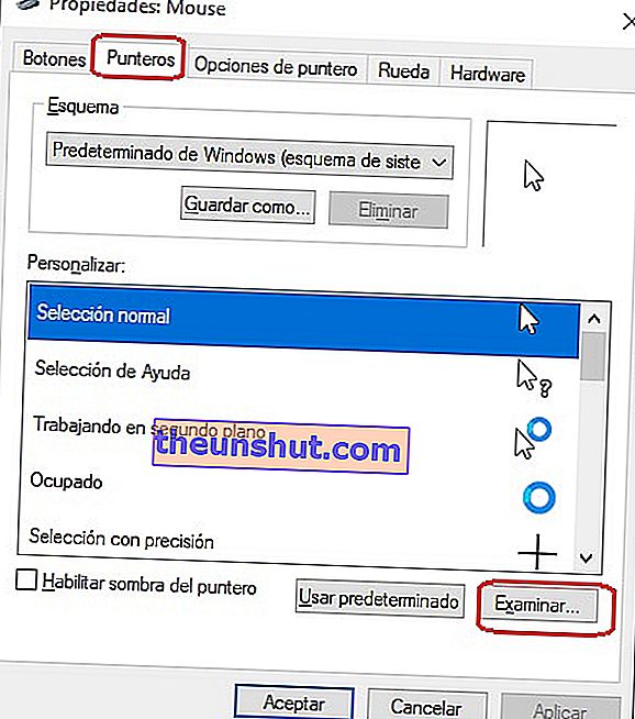 Come installare cursori personalizzati in Windows 10 6