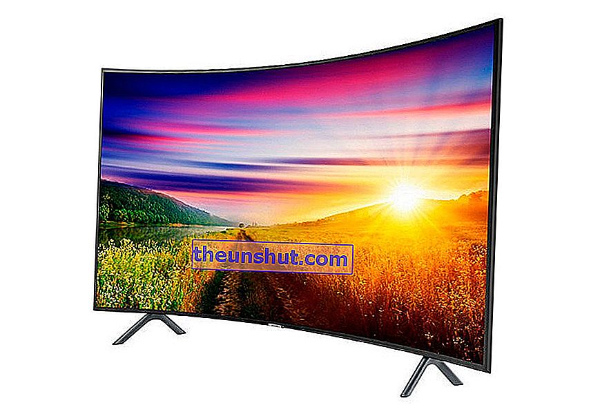 5 zakrivených televízorov Samsung UHD, ktoré si môžete kúpiť za menej ako 1 000 eur NU7305