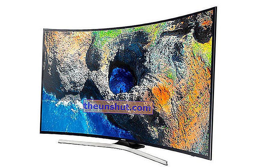 5 zakrivených televízorov Samsung UHD, ktoré si môžete kúpiť za menej ako 1 000 eur MU6205