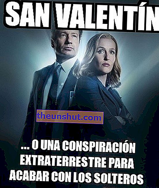 Meme X Files San Valentin