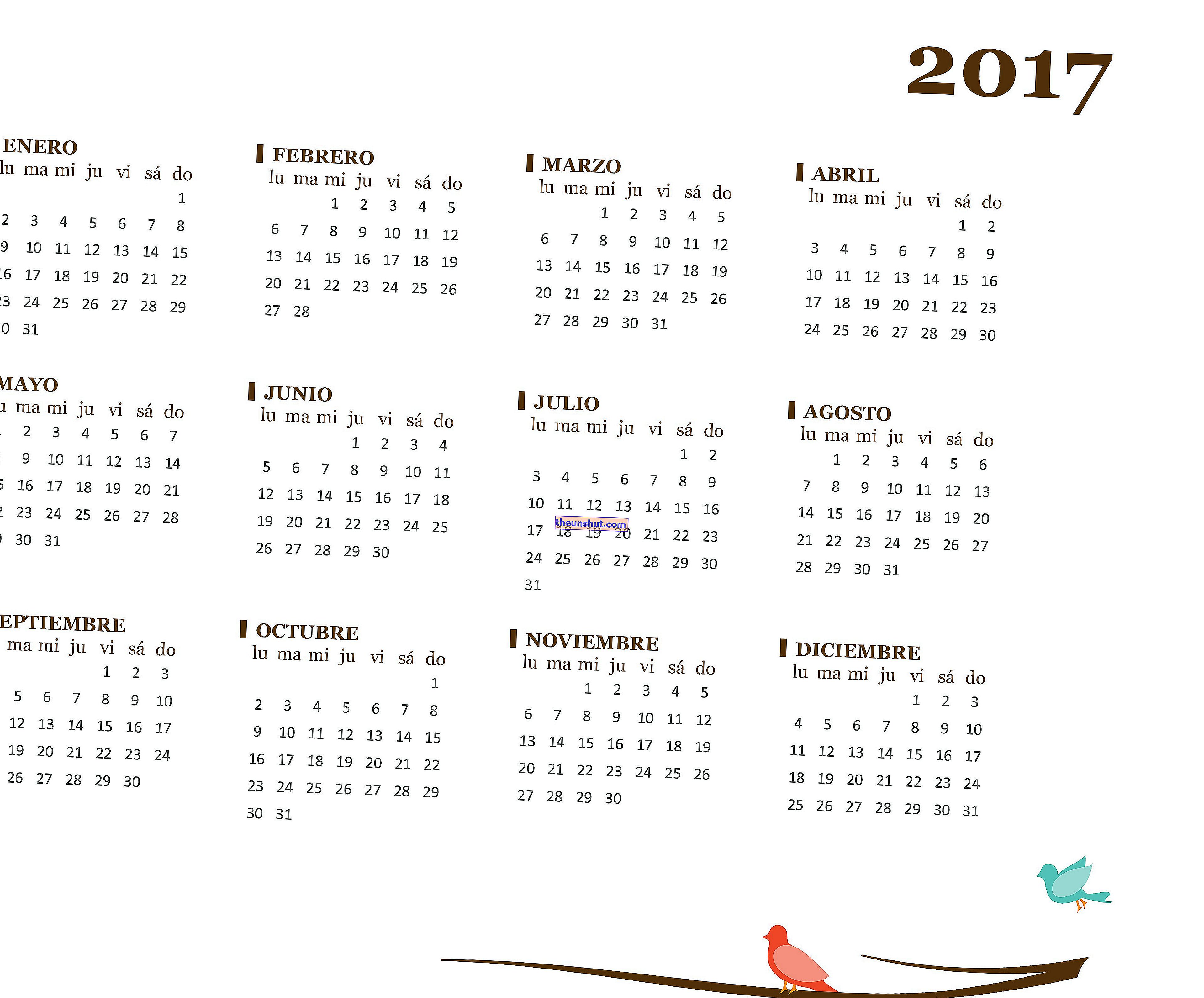 calendario-2017-zen