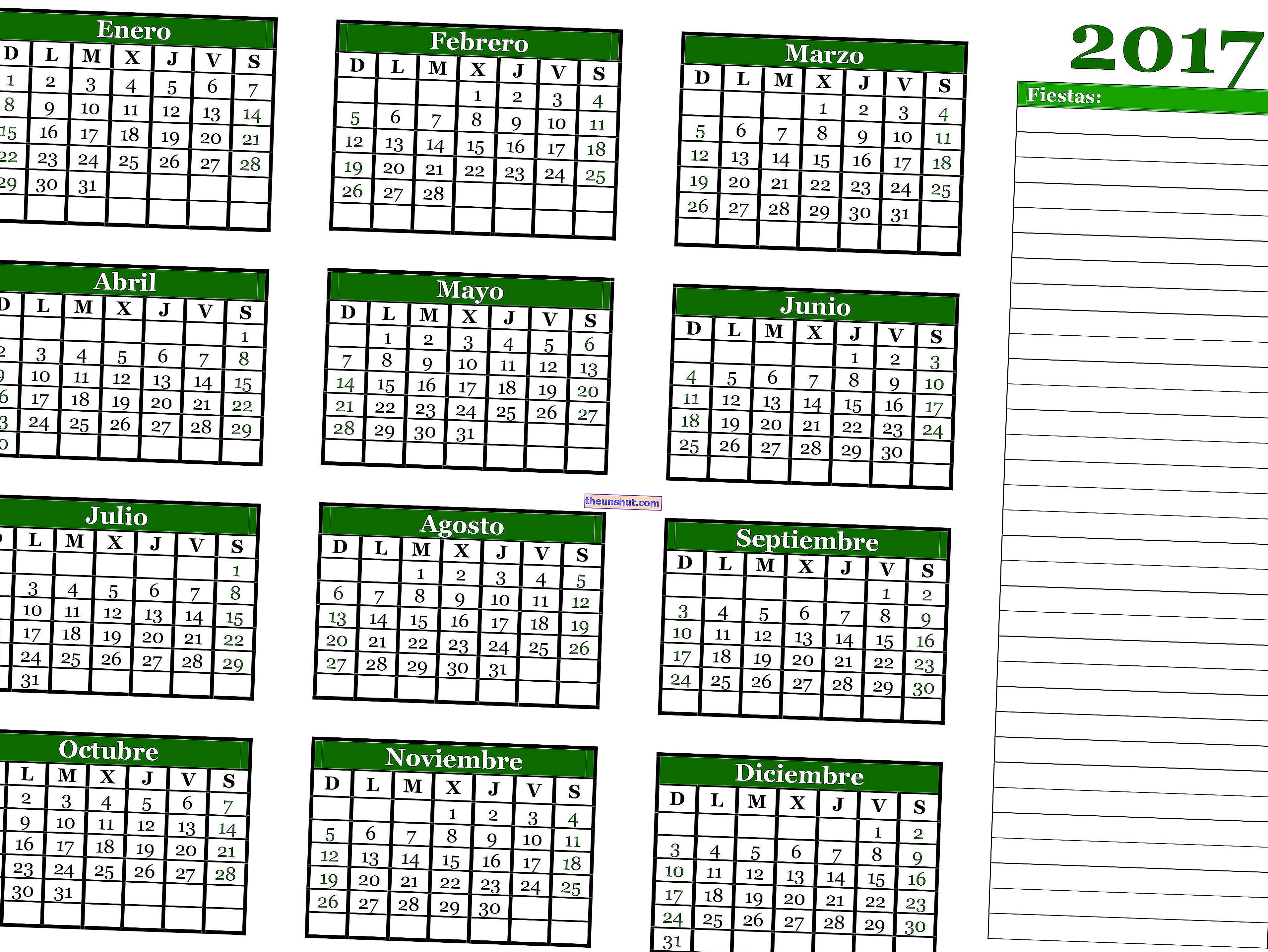 календар-2017-зелен