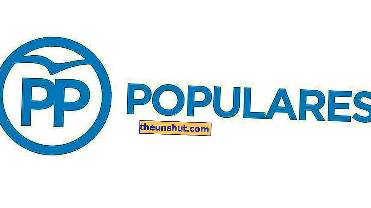 popolare logo del partito pp