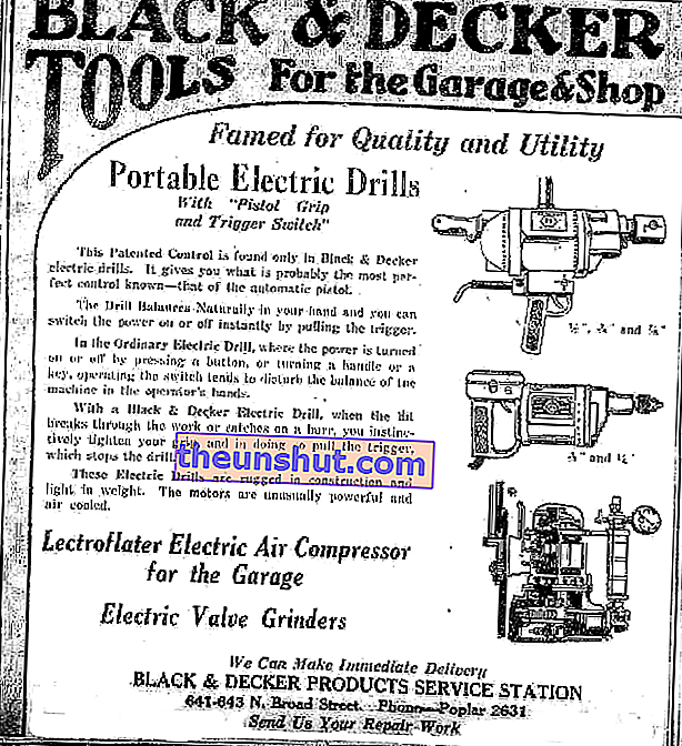 Black & Decker elektrisk boremaskin