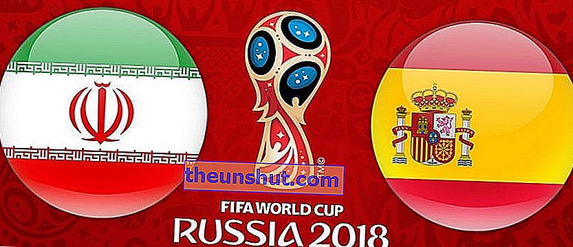 Spanien mot Iran, schema och hur man ser VM-spelet online