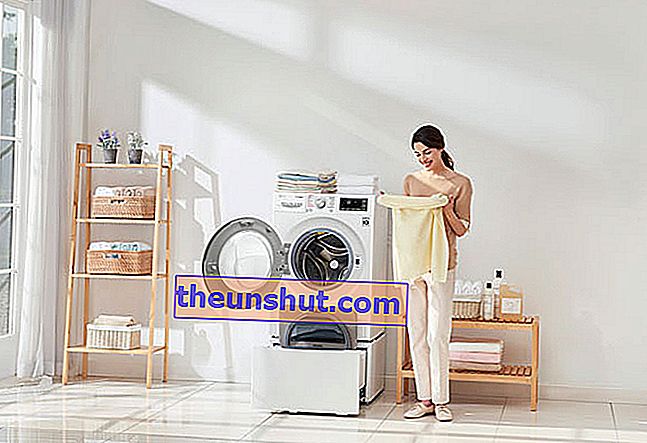 LG TwinWash, це пральна машина з двома барабанами LG
