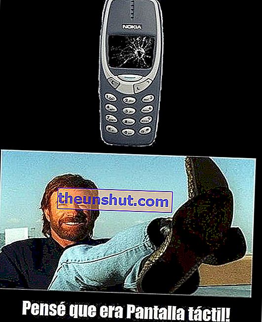 Nokia 3310 og Chuck Norris