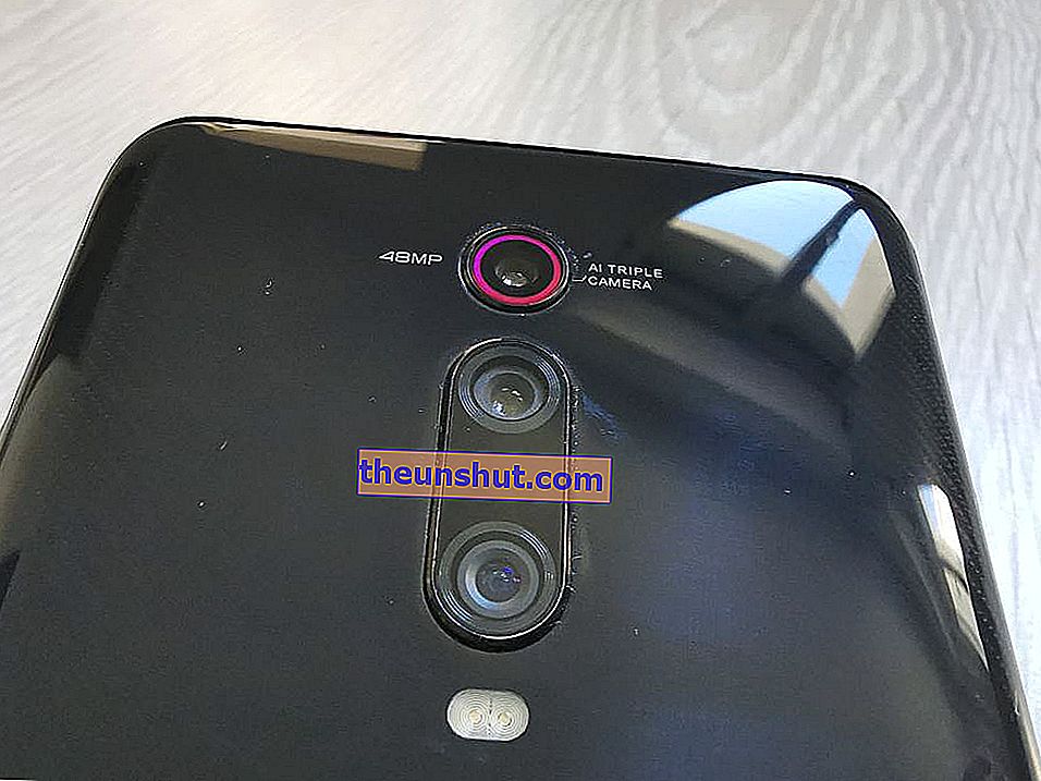 Xiaomi Mi 9T Pro hátsó kamerák