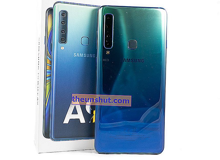 abbiamo testato la parte posteriore del Samsung Galaxy A9 2018