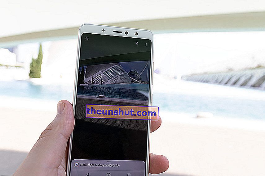 használja a BQ Aquaris X2 Pro Google Lens tapasztalatait