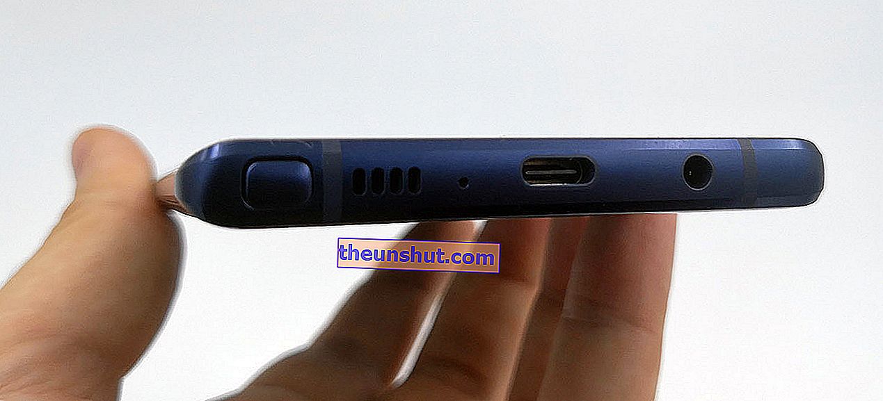 Galaxy Note 9 opladningsport hovedtelefoner