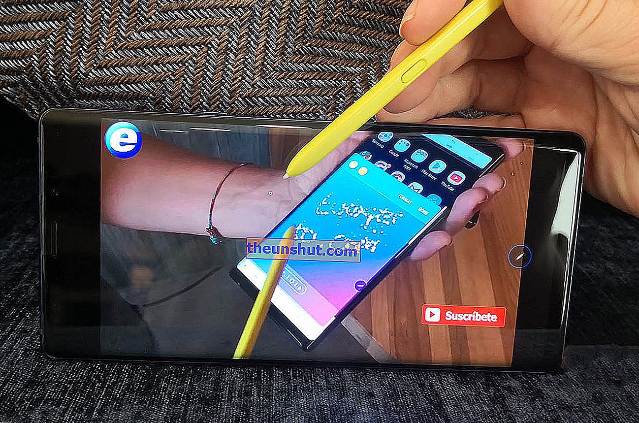 Samsung Galaxy Note 9 video s pen