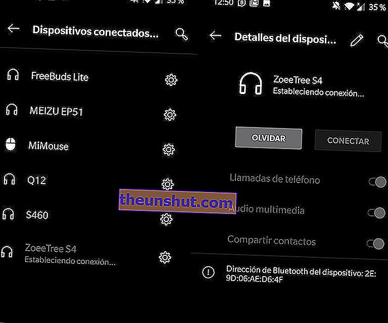Bluetooth Android Auto opretter ikke forbindelse
