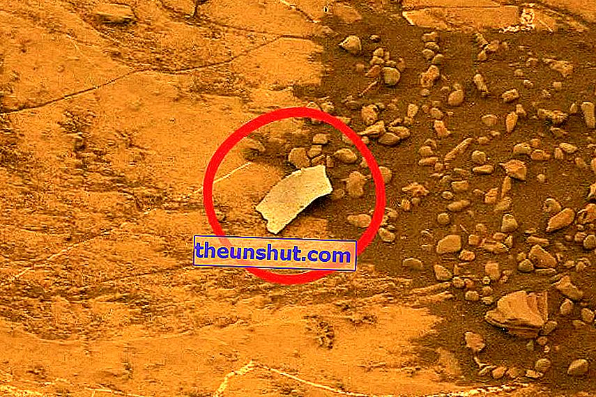 NASA identificerer et mærkeligt objekt på overfladen af ​​Mars