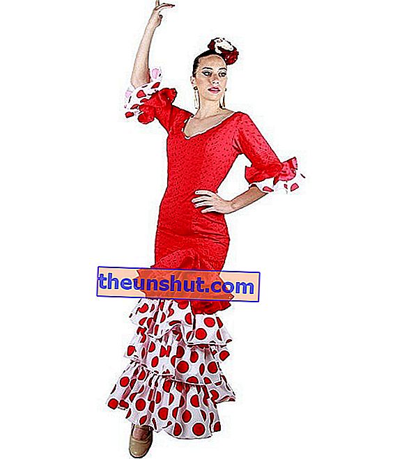 vestito da flamenco
