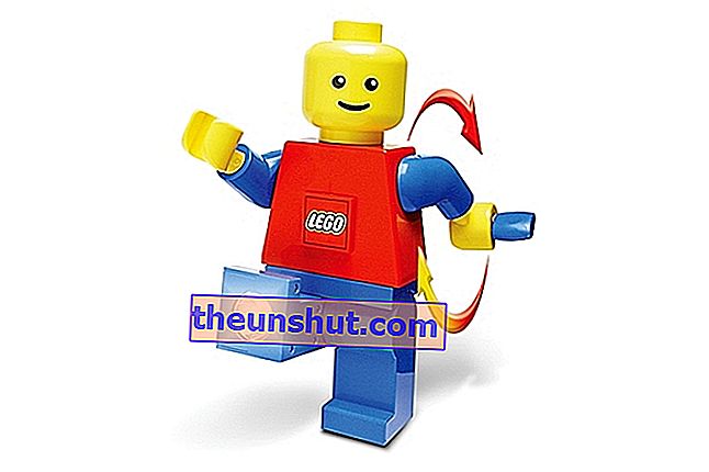 Lego fáklya