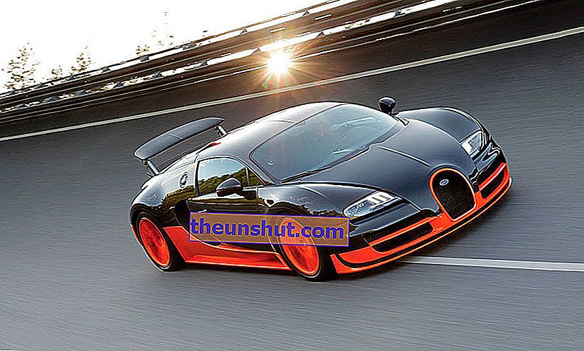 primele 10 cele mai rapide mașini din lume Veyron Super Sport