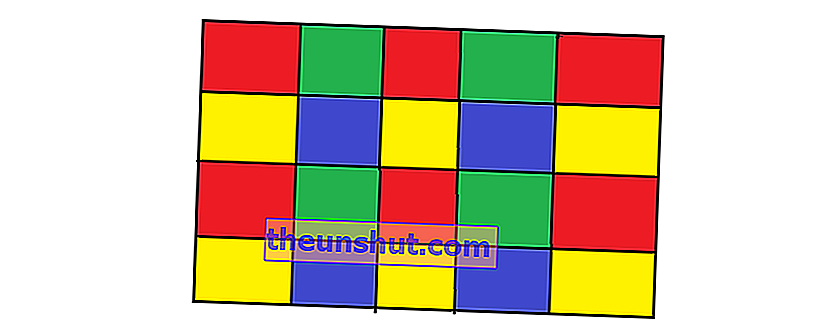 50 udfordringsbilleder af, hvor mange firkanter der er på billedet, der skal downloades 2