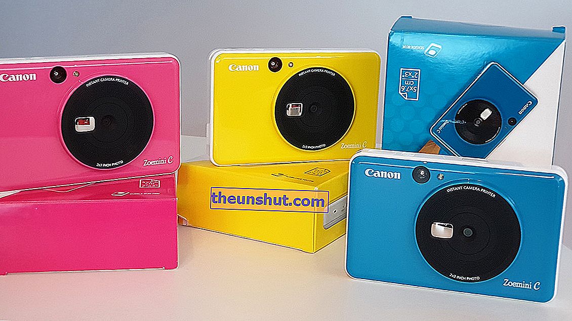 Canon Zoemini S та Zoemini C, камери, які друкують самоклеючі фотографії