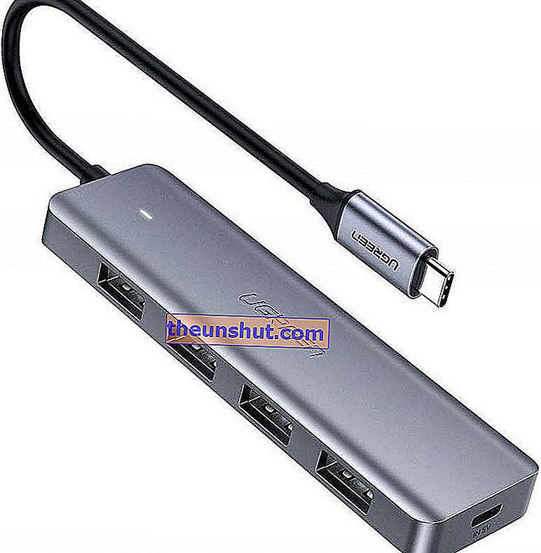 Ugreen USB-C Hub 4 порта