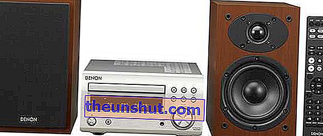 Denon D-M41, качествена микросистема с Bluetooth, радио и CD