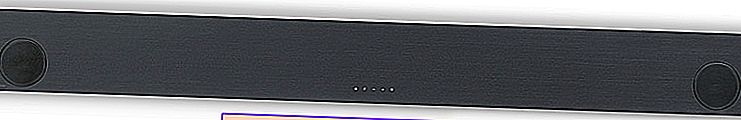 HD аудио оборудване от високоговорители LG и Meridian soundbar SK10Y