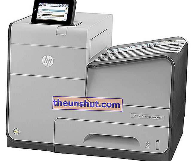 HP Officejet Enterprise Color X555