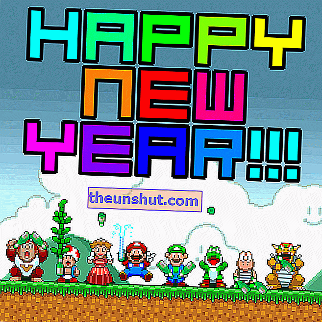 GIF Felice Anno Nuovo Nintendo - Trova e condividi su GIPHY