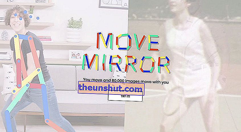Move Mirror, toto je nová inteligentná tanečná hra spoločnosti Google