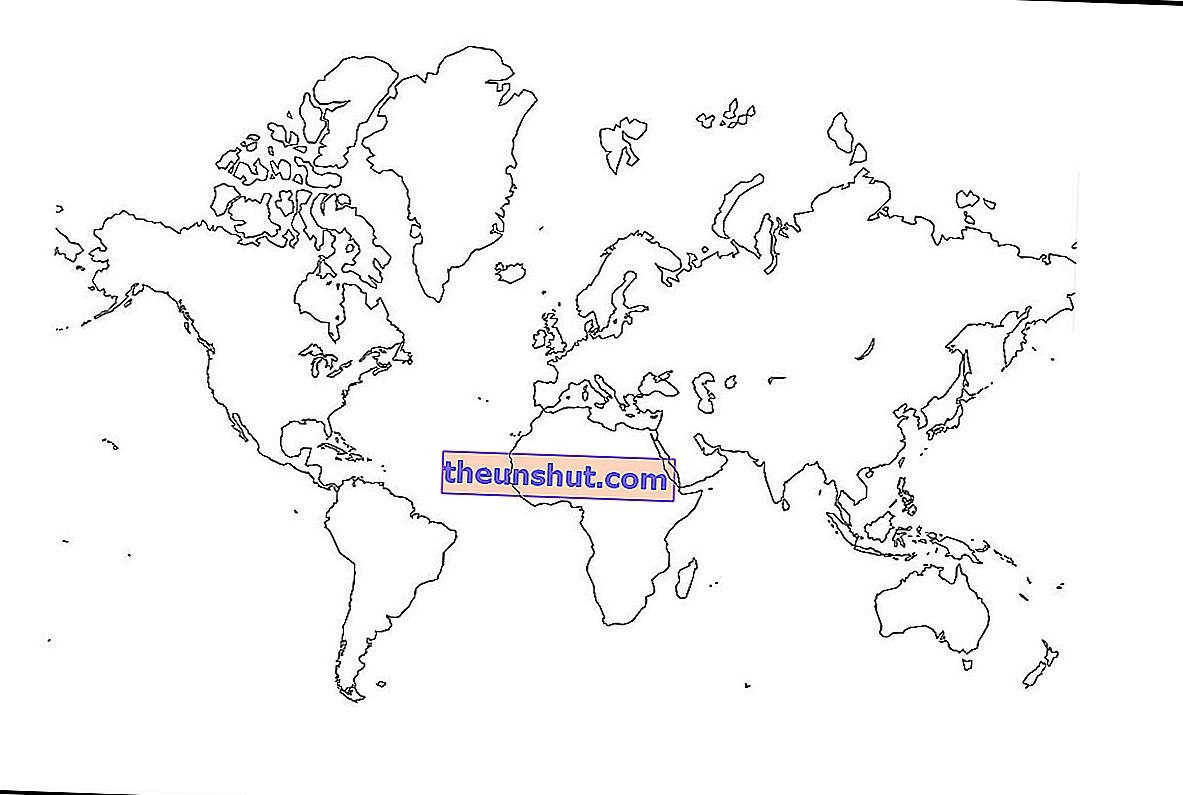 muto mappa del mondo