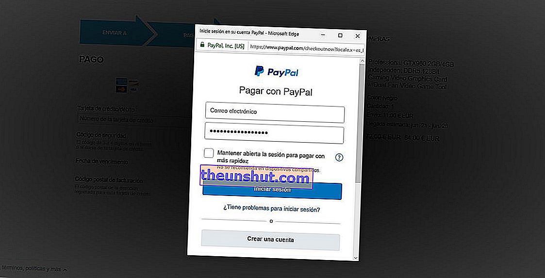 PayPal wens