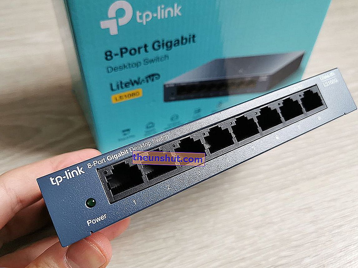 TP-Link LS108G-bryter 