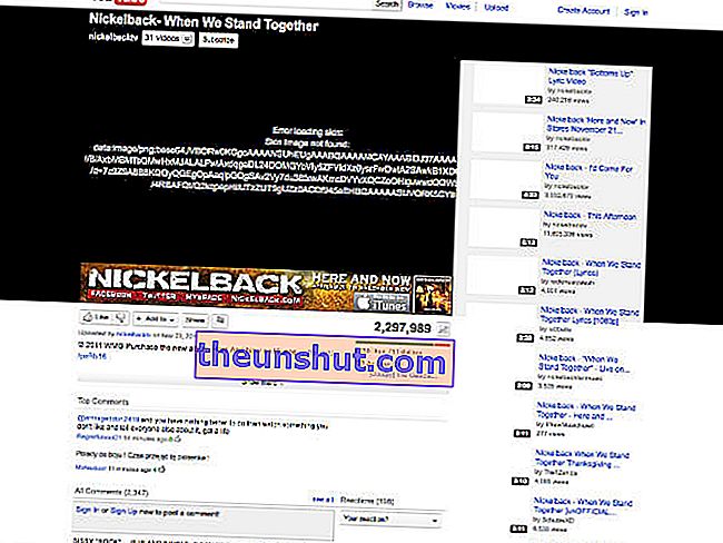 YouTube-layout i 2011