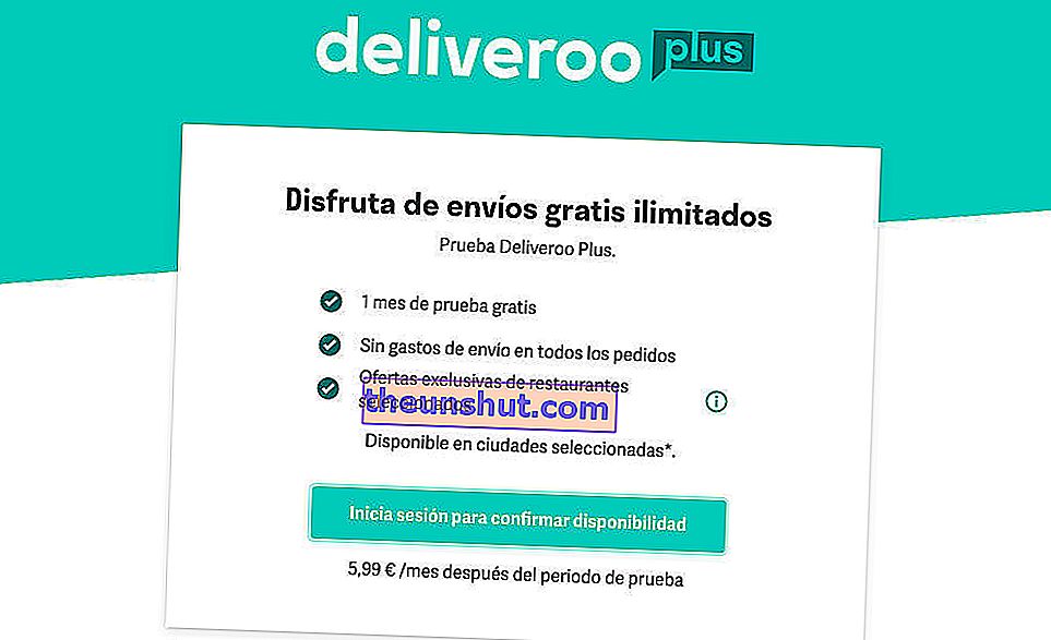 Deliveroo Plus