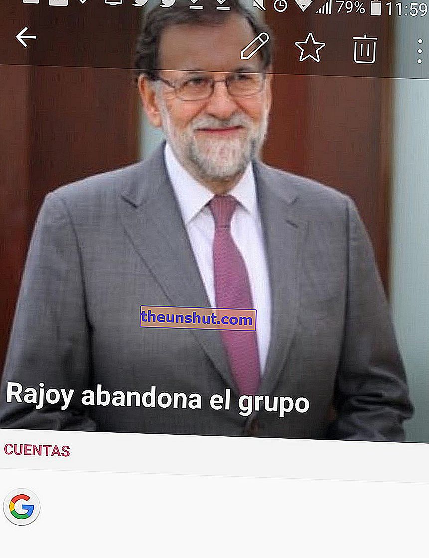 Il contatto di Rajoy