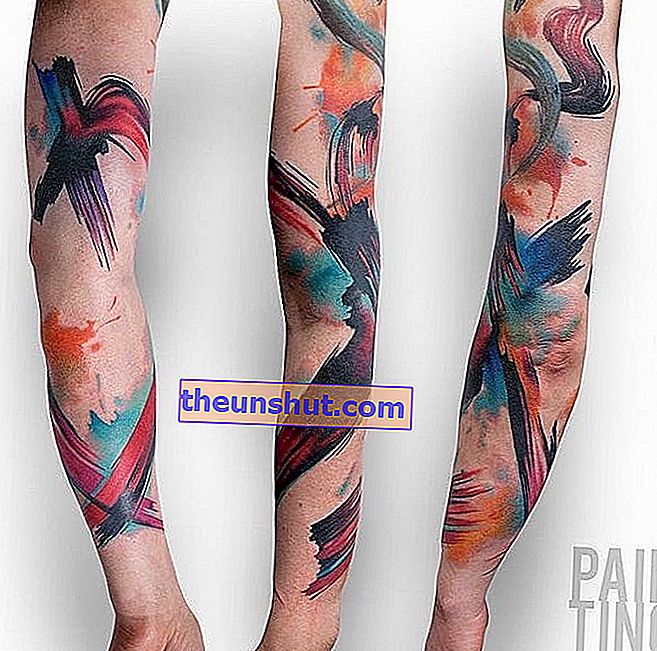 Tatuaj perie