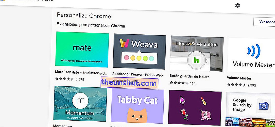 Chrome webshop