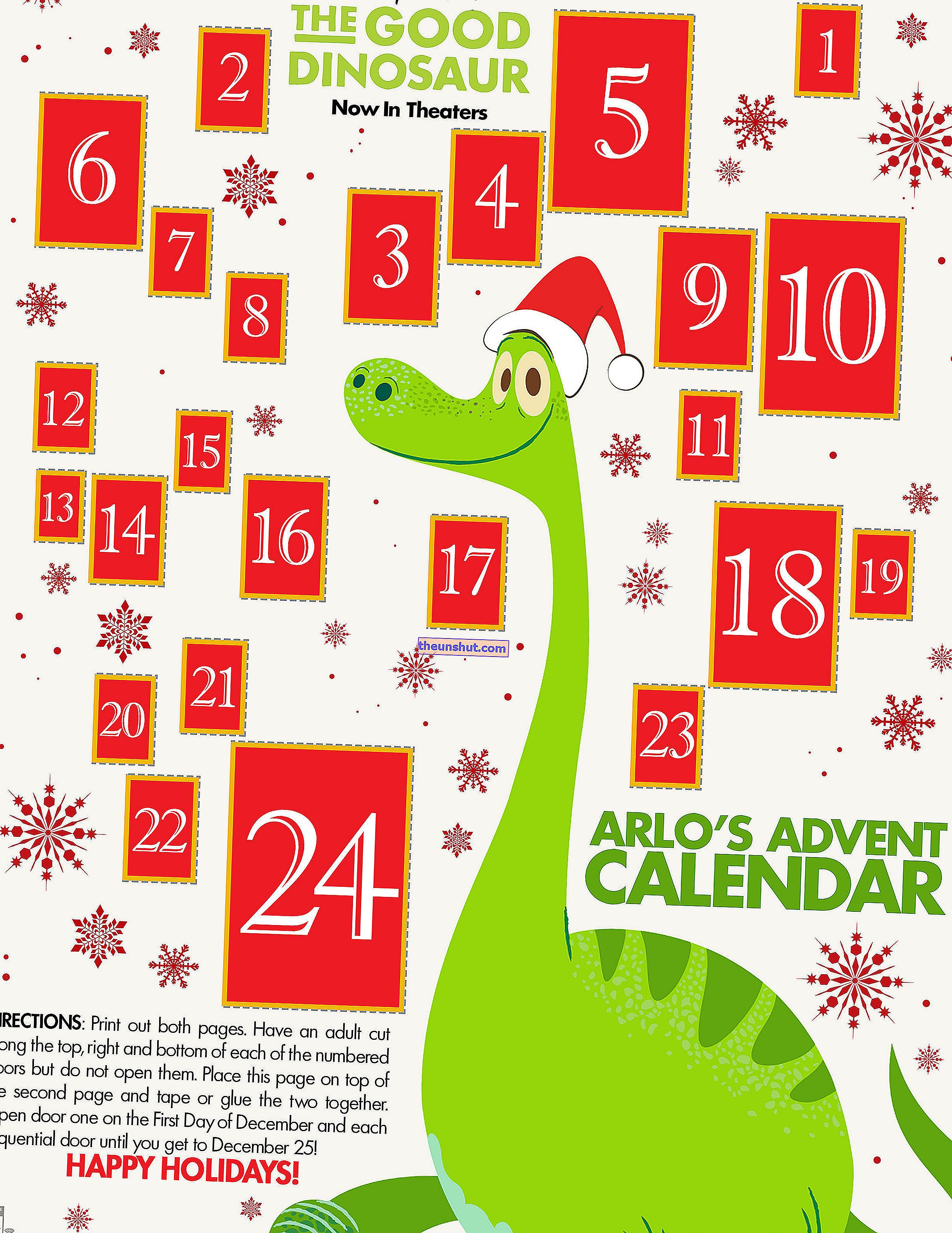 10 gyönyörű adventi naptárkép letölthető és kinyomtatható 18