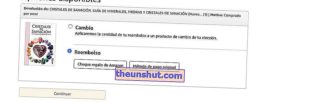 Amazonská refundácia 