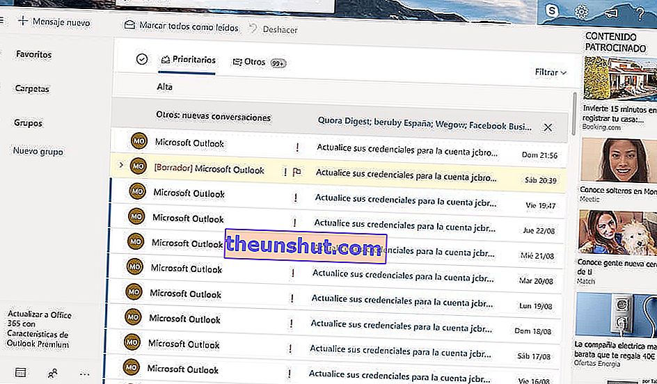 10 tricks til at udnytte Hotmail- eller Outlook-grænsefladen i browseren