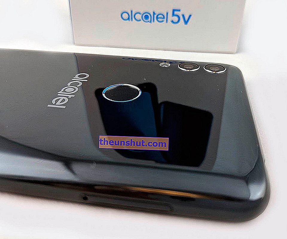 Alcatel 5V hátsó
