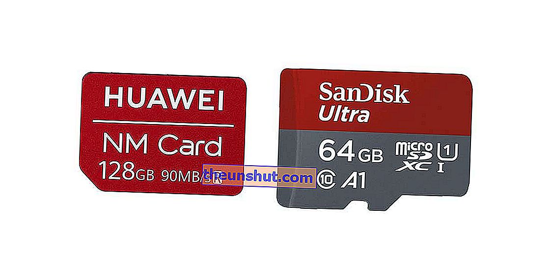 SD-kort vs NM-kort Huawei